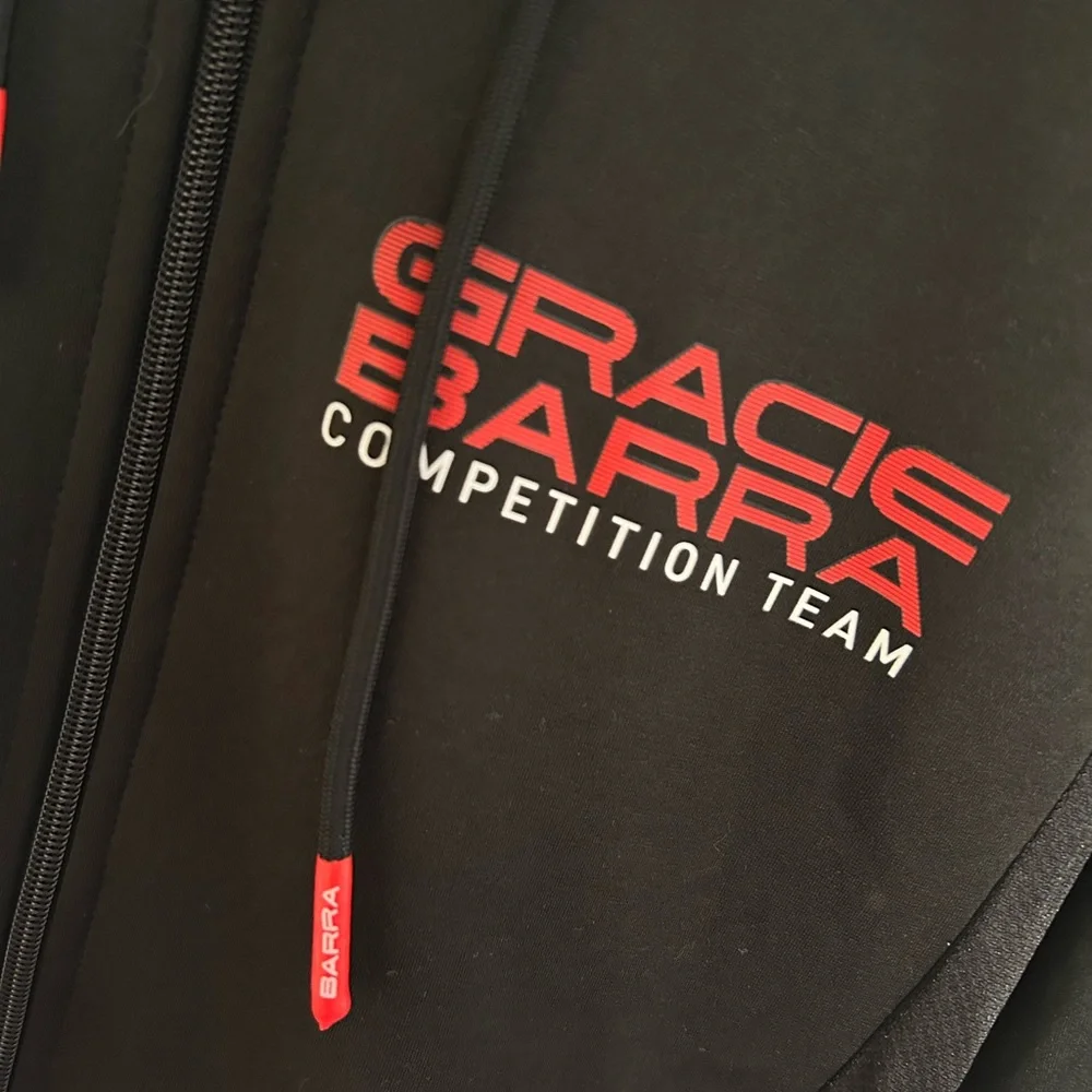 Gracie Barra Competition Team Adidas Jiu Jitsu Zip Hoodie - Picture 3 of 6